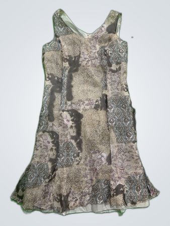 Women's Sleeveless Floral Dress