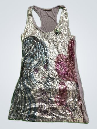 Sequin Tank Top