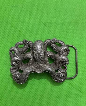 Octopus Belt Buckle