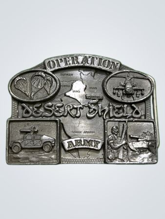 Operation Desert Shield Commemorative Buckle