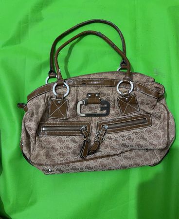 Guess Monogram Shoulder Bag