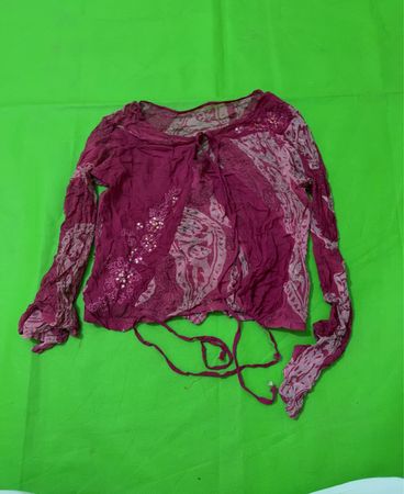 Pink Floral Blouse