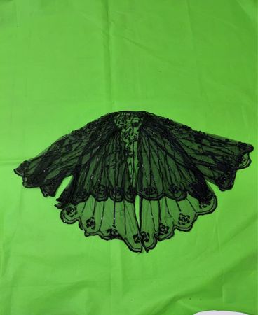 Black Lace Shawl