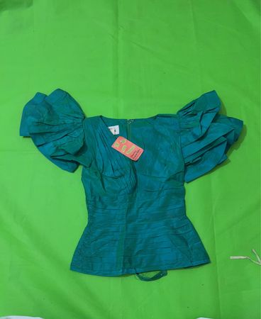 Tadashi Teal Blouse