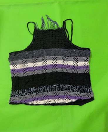 Karen Millen Crochet Trim Top