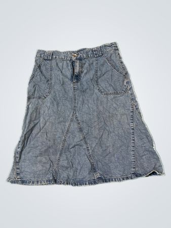 DKNY Jeans Denim Midi Rock