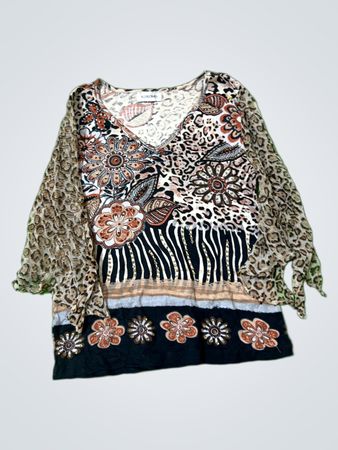 Kokomo Bedruckte Bluse