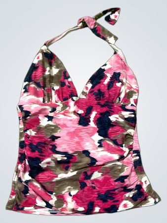 Tommy Bahama Floral Halter Neck Bikini Top