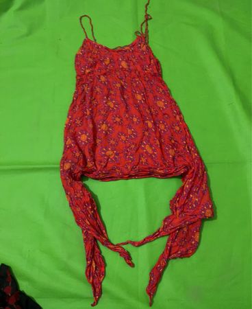 Celine Floral Cropped Top