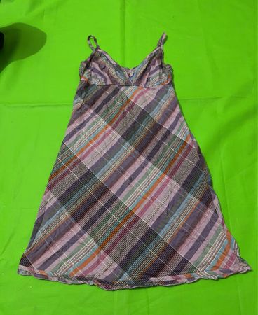 Plaid Tank Top Dress
