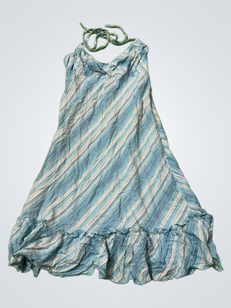 Blue Striped Dress