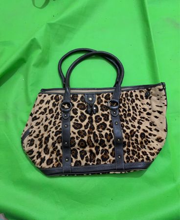 Leopard Print Tote Bag