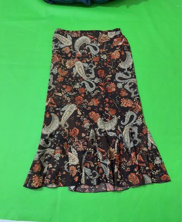 Dressbarn Floral Maxi Rock
