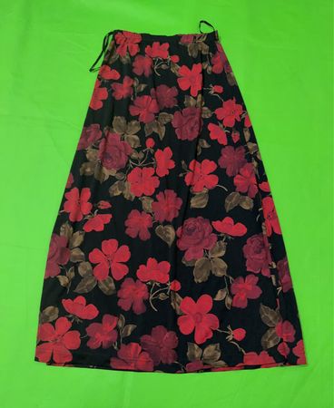 Dressbarn Floral Maxi Skirt