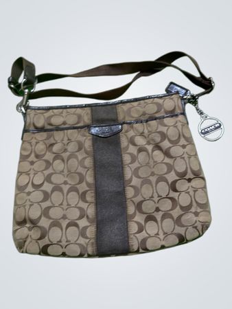 Coach Signature Canvas Crossbody Bag