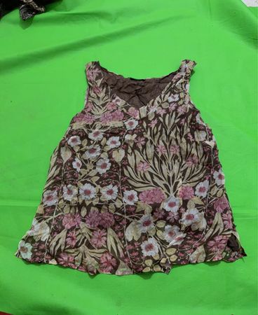 DONNA ENRICA Floral Print Ärmelloses Top