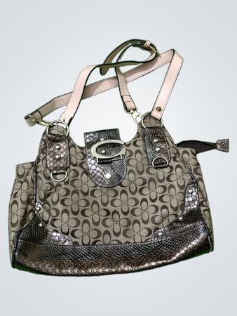 Guess Monogram Shoulder Bag