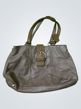 Coach Leather Shoulder Bag