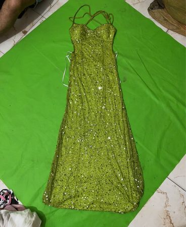 Camille La Vie Pailletten-Maxikleid
