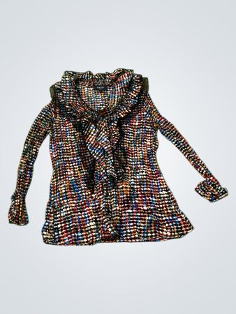 KRISS Damen Rüschenshirt