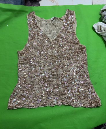 Phase Eight Sequin Knit Tank Top