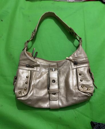 Gold Shoulder Bag