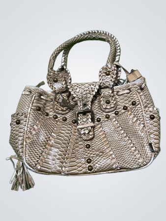 Lollipops handbag with tassels and buckle