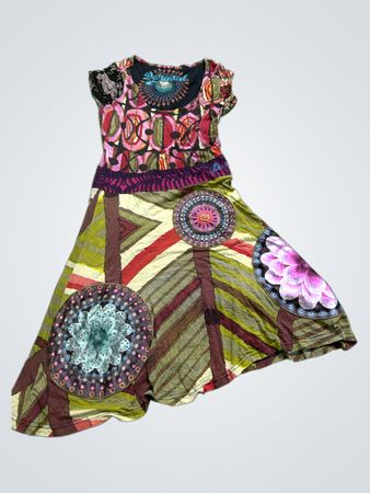 Desigual Grafikdruckkleid