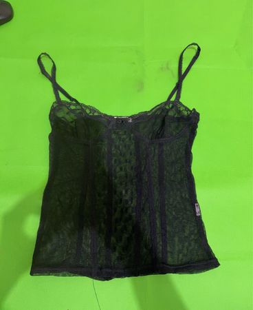 Oysho Black Lace Camisole