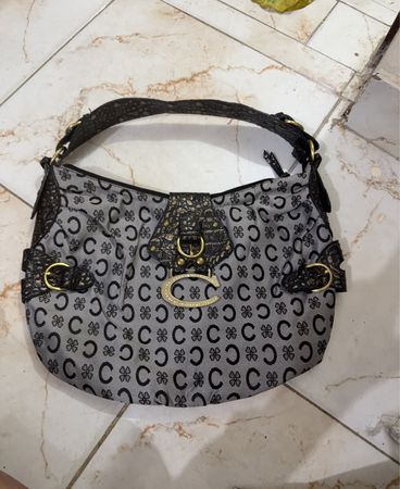 Guess Monogram Shoulder Bag