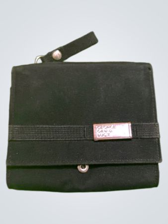 George Gina & Lucy Schwarze Brieftasche