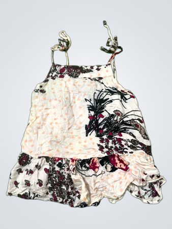 Atmosphere Blumenmuster Mini Kleid