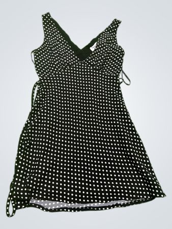 Princess Polly Black & White Polka Dot Mini Dress