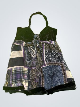 Patchwork Halter Top
