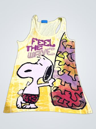 Peanuts Feel The Wave Tank Top