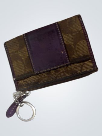 Coach Monogram Münztäschchen
