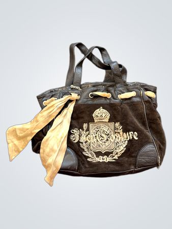Juicy Couture Velour Tote Bag