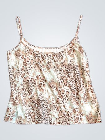 Damen-Top mit Leopardenmuster (Spaghettiträger)