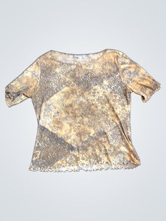 KISHIDO CHIC Damenbedrucktes Top