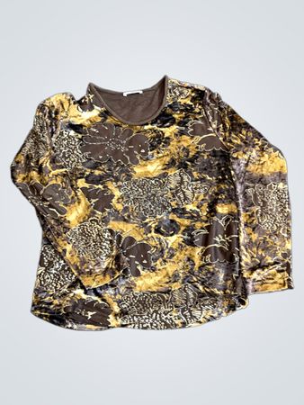 Bonita Damen Langarmshirt mit floralem Druck