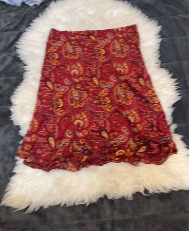 Miss H Paisley Print Midirock