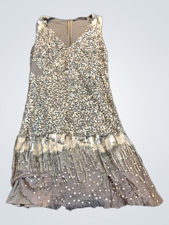 Robe ornée de sequins