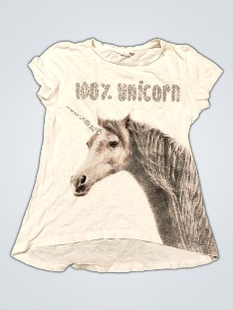 KappAhl 100% Einhorn T-Shirt