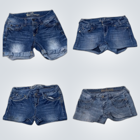 Wallflower Denim Shorts Bundle