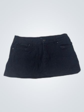 Levi's Black Denim Mini Skirt