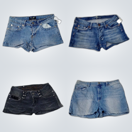 Y2K Denim Shorts Bundle