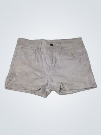 Levi's White Denim Shorts