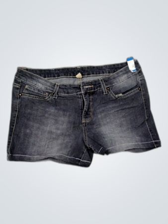 Gray Denim Shorts