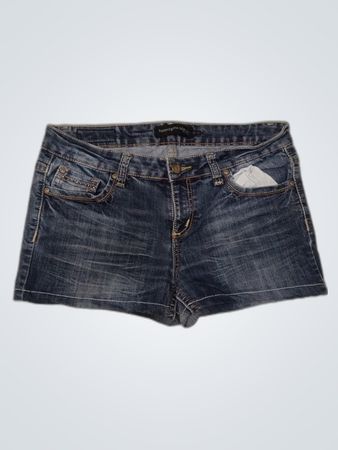 twentyone black denim shorts