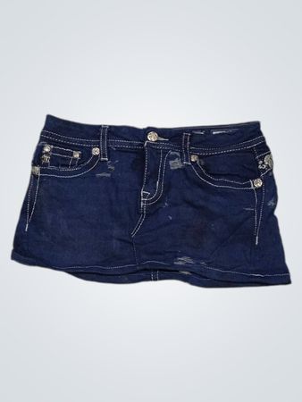 Blue Denim Skirt